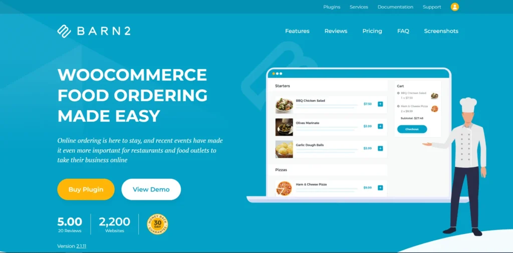 WooCommerce Restaurant Ordering