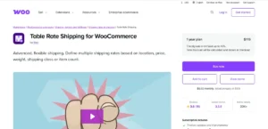 WooCommerce Tree Table Rate Shipping