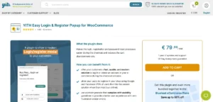 YITH Easy Login & Register Popup For WooCommerce