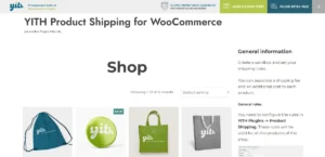 YITH WooCommerce Product Shipping