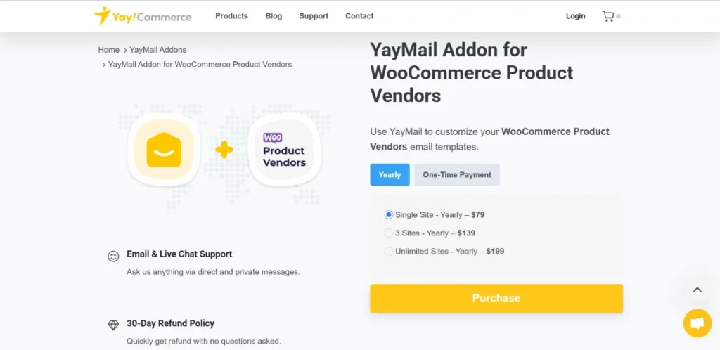 YayMail Addon for WooCommerce Product Vendors