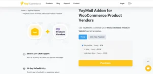 YayMail Addon for WooCommerce Product Vendors