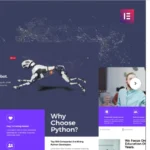 eTutor – Education & Online Course Elementor Template Kit