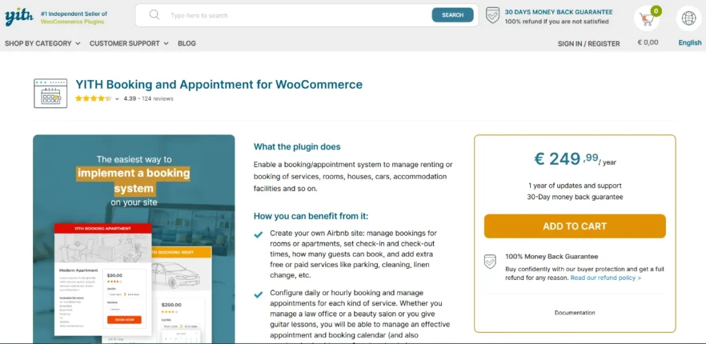 YITH Booking and Appointment for WooCommerce Premium
