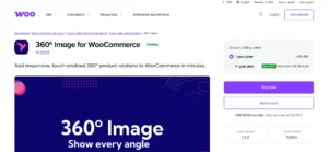 360° Image for WooCommerce