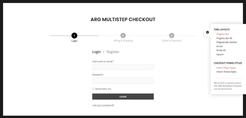ARG MultiStep Checkout for WooCommerce