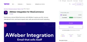 AWeber for WooCommerce
