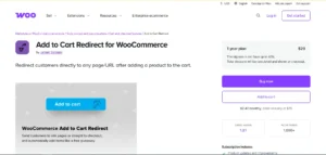 Add To Cart Redirect for WooCommerce