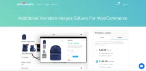 Additional Variation Images Gallery for WooCommerce – Pro