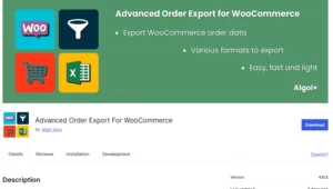 Advanced Order Export For WooCommerce (Pro)