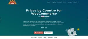 Aelia Prices by Country for WooCommerce