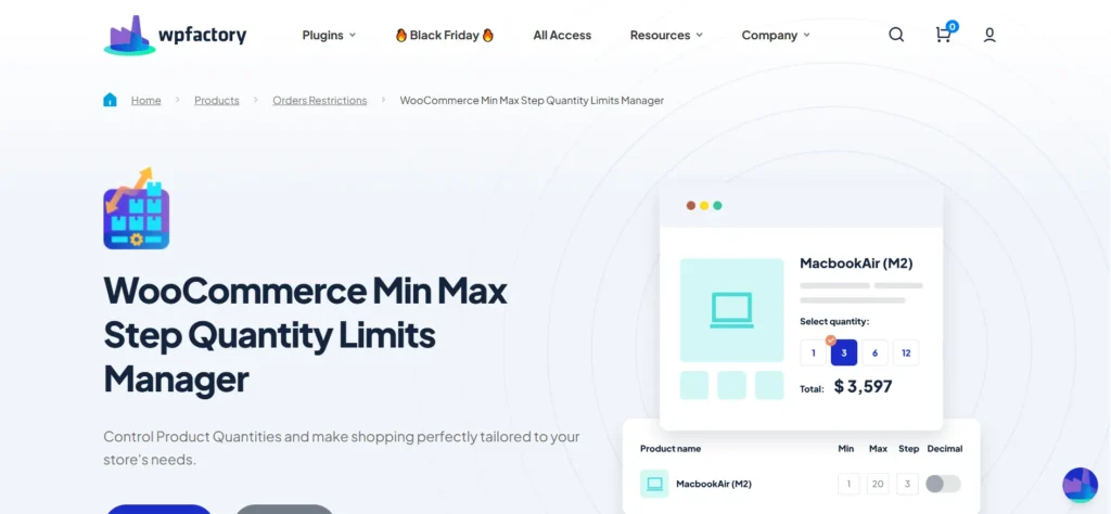 All in One Product Quantity for WooCommerce Pro