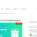 Auto Add Products to Cart for WooCommerce