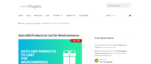 Auto Add Products to Cart for WooCommerce
