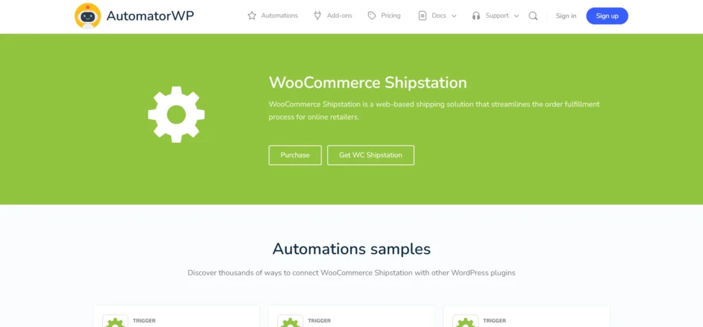AutomatorWP – WooCommerce ShipStation