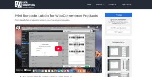 Barcode Label Printing for WooCommerce and others plugins – (business)