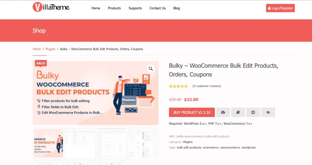 Bulky – Bulk Edit Products for WooCommerce Premium