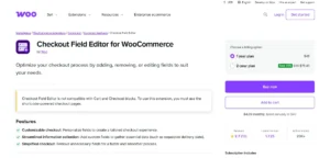 Checkout Field Editor and Manager for WooCommerce – Pro