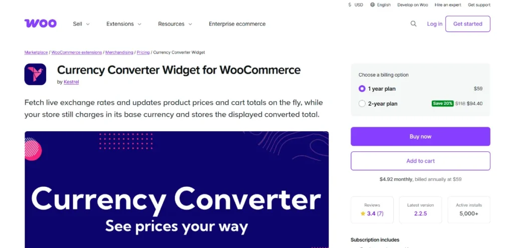 Currency Converter for WooCommerce