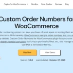 Custom Order Numbers for WooCommerce Pro