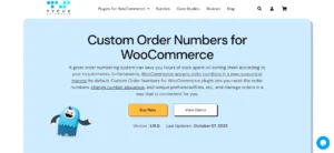 Custom Order Numbers for WooCommerce Pro
