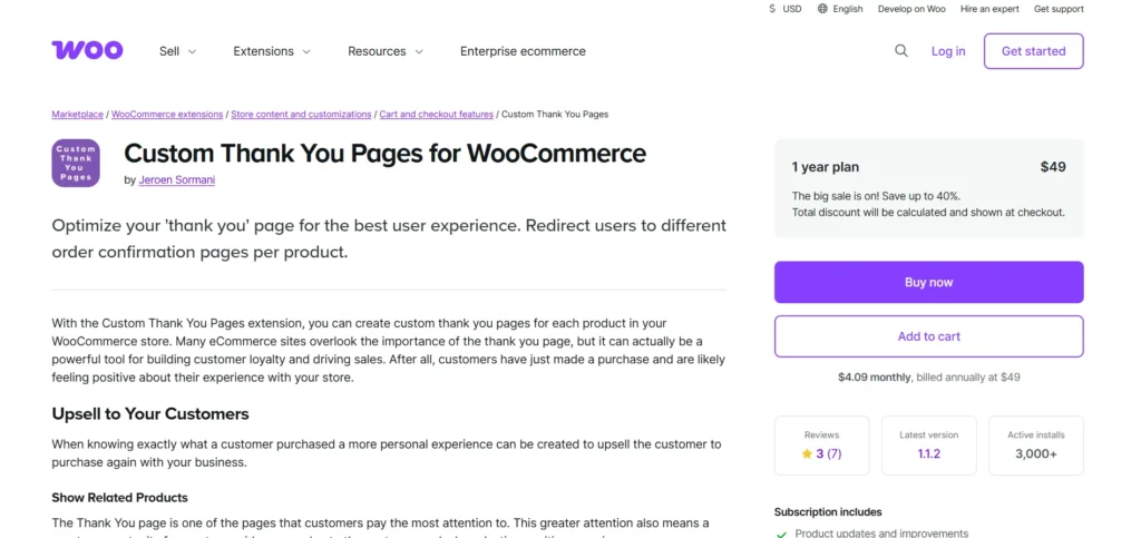 Custom Thank You Pages for WooCommerce