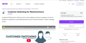 Customer Switching for WooCommerce