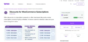 Discounts for WooCommerce Subscriptions