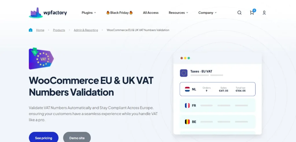 EU/UK VAT for WooCommerce Pro