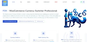 FOX – Currency Switcher Professional for WooCommerce