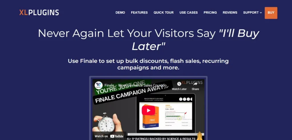 Finale – WooCommerce Sales Countdown Timer & Discount Plugin