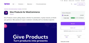 Give Products for WooCommerce