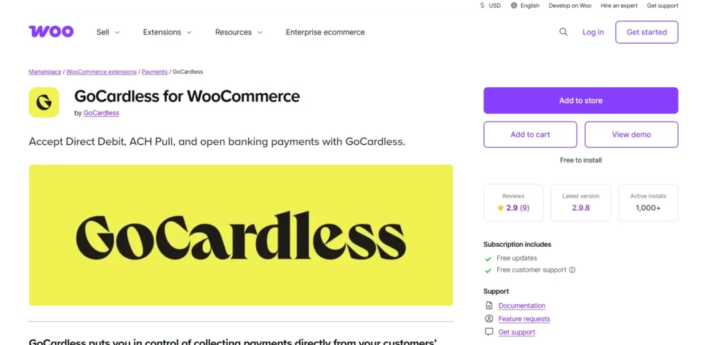 GoCardless for WooCommerce