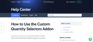 Jet WooCommerce Qty Input