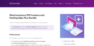 PDF Invoices & Packing Slips for WooCommerce