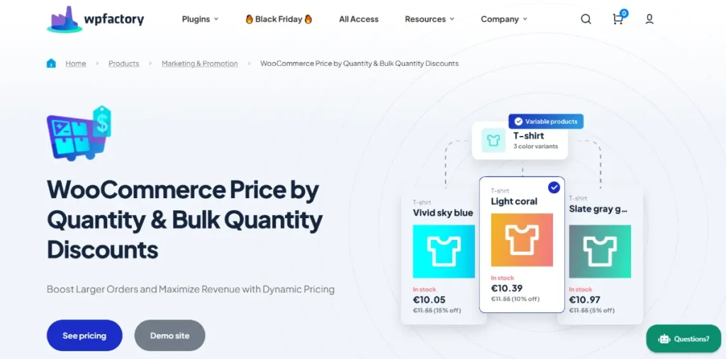 Product Price by Quantity for WooCommerce Pro