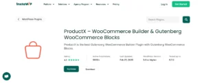 ProductX Pro – Gutenberg Product Blocks for WooCommerce