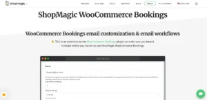 ShopMagic for WooCommerce Bookings