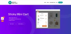 Sticky Mini Cart For WooCommerce