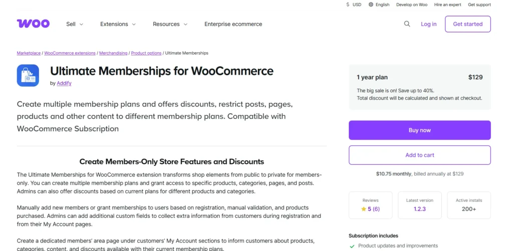 Ultimate Member – WooCommerce