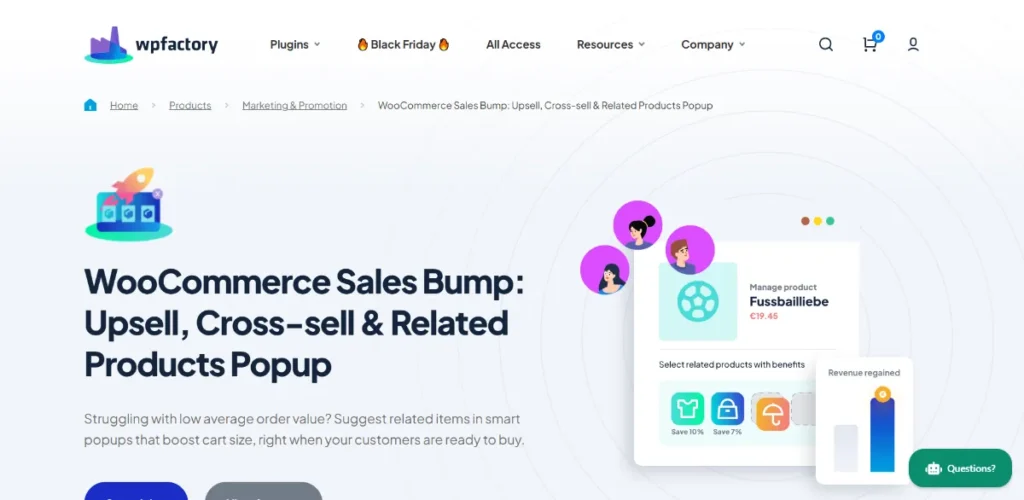 Upsells Manager for WooCommerce Pro
