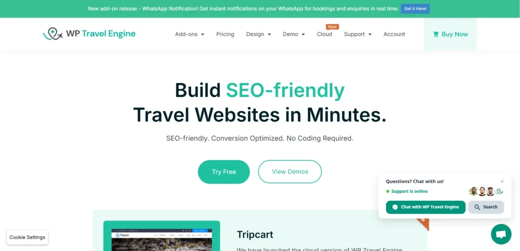 WP Travel Engine – WooCommerce Payments