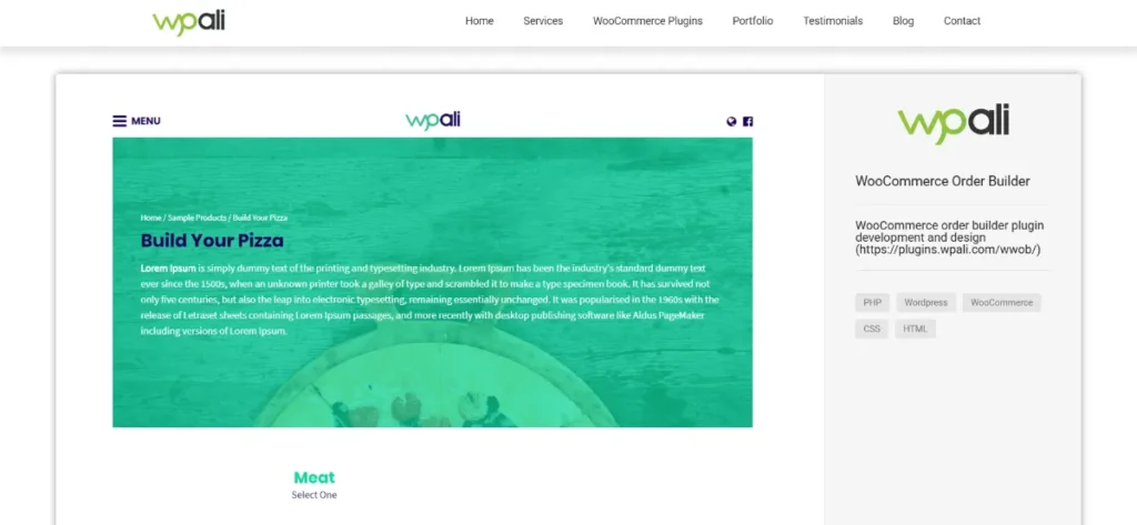 WPAli: Woocommerce Order Builder