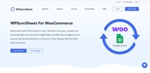 WPSyncSheets For WooCommerce