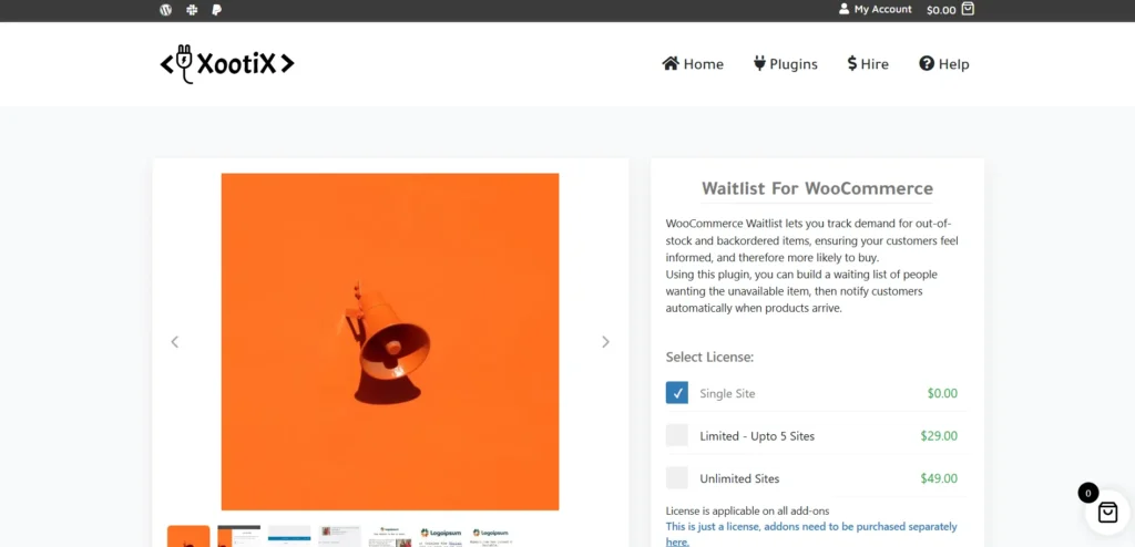 Waitlist Woocommerce Premium ( Back in stock notifier )