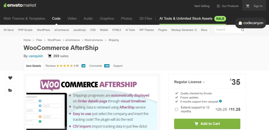 WooCommerce AfterShip