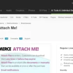 WooCommerce Attach Me!