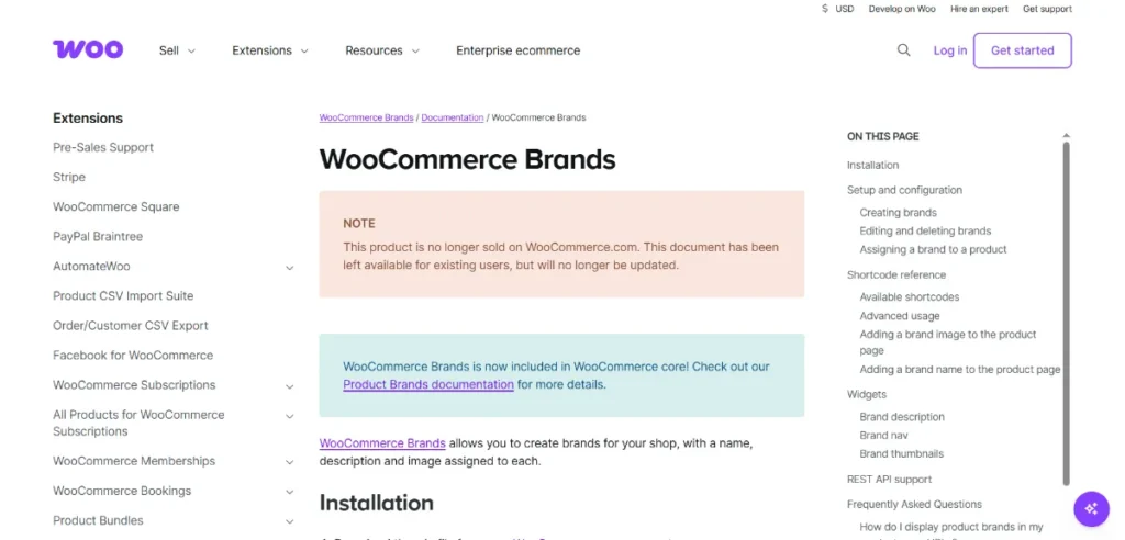 WooCommerce Brands