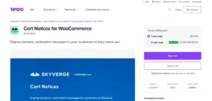 WooCommerce Cart Notices