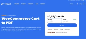 WooCommerce Cart PDF